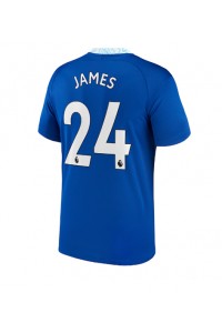 Chelsea Reece James #24 Fotballdrakt Hjemme Klær 2022-23 Korte ermer